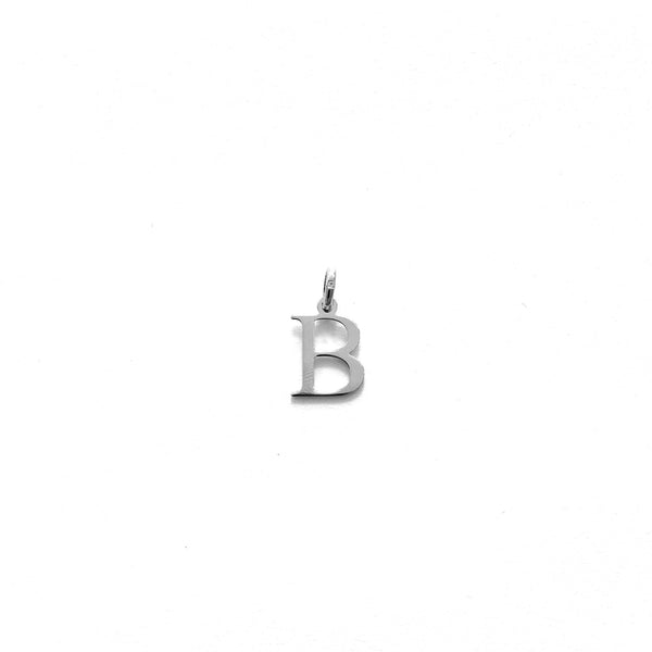 LETTER PENDANT SILVER ANNA VON BERGMANN