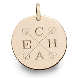 ANHÄNGER mit Gravur COIN MINI | SMALL | MEDIUM | BIG