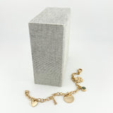 CHARM BRACELET GOOD LUCK w. COIN SMALL