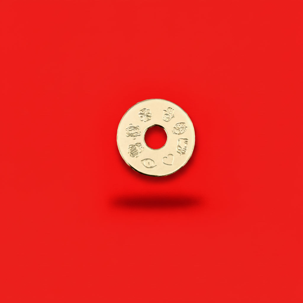 Anhänger mit Gravur Donut Talisman