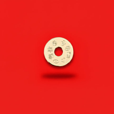 Anhänger mit Gravur Donut Talisman