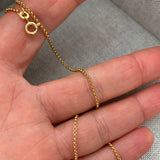 9kt GOLD CHAIN PEAFORM