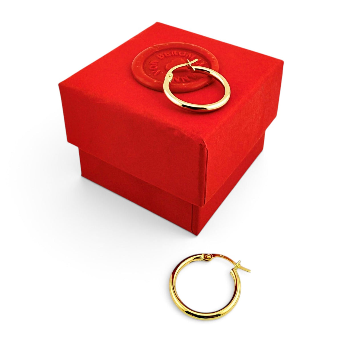 9 kt Echtgold Creolen