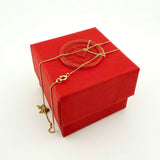 9 kt GOLDKETTE FINO