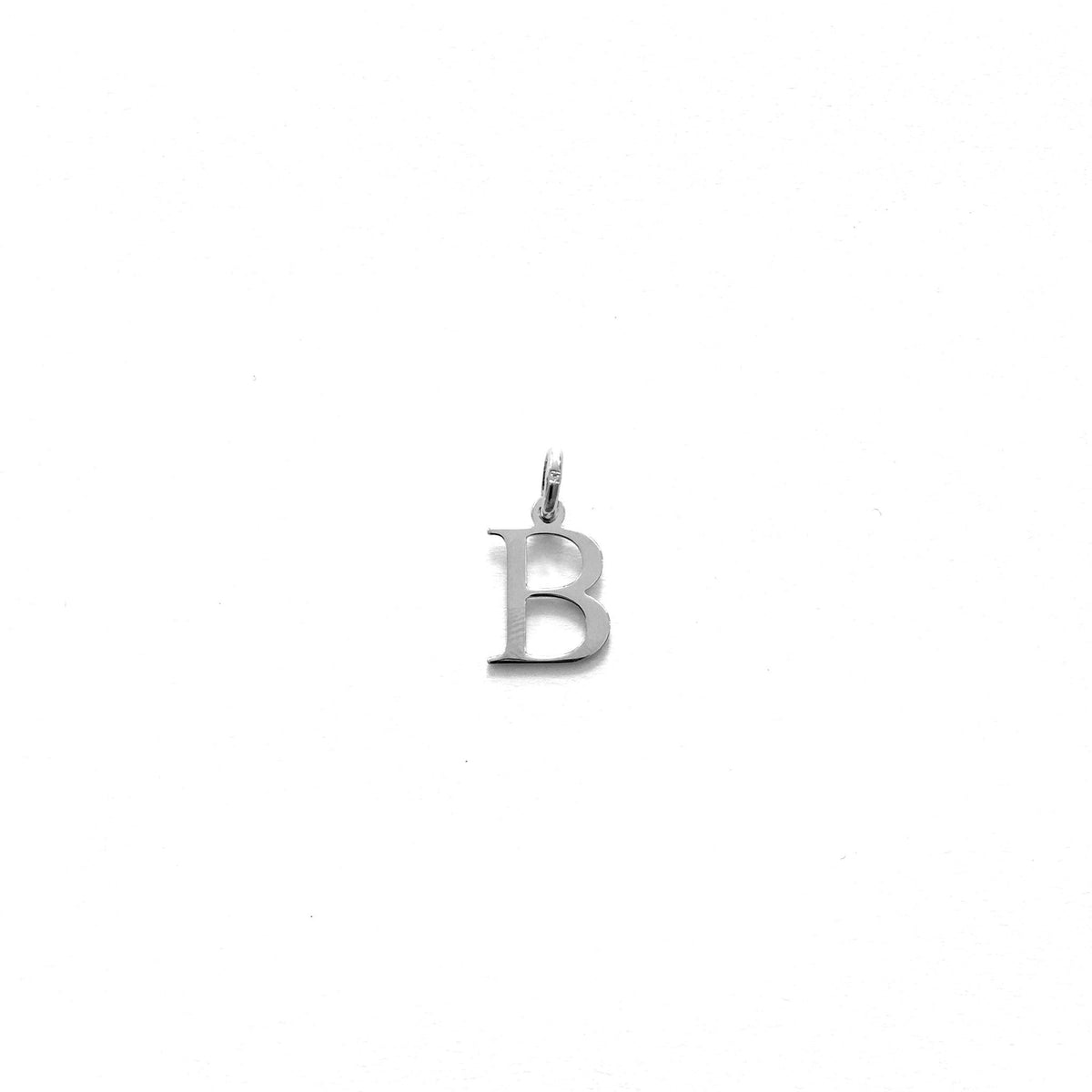 BUCHSTABEN ANHÄNGER LETTER SILBER