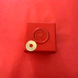 Munich Love Anhänger Rückseite mit Qualitätsstempel — Anna von Bergmann