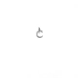 LETTER PENDANT SILVER