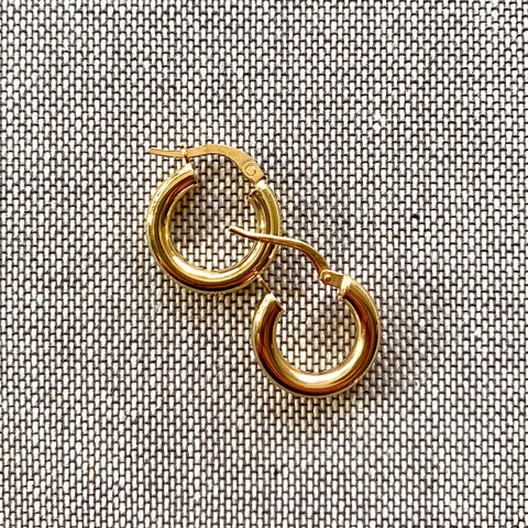 9KT GOLD CREOLE