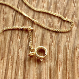 9 ct GOLD NECKLACE FINO