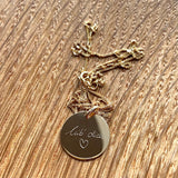 9 ct GOLD NECKLACE FINO