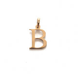 BUCHSTABEN ANHÄNGER GOLD